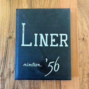 1956 Hamline University Yearbook St Paul MN - The Liner - Vintage Mid-Century